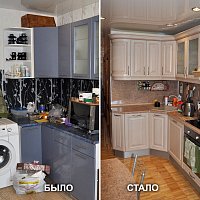 Реконструкция кухонного гарнитура. ул. Уральских рабочих, 15.